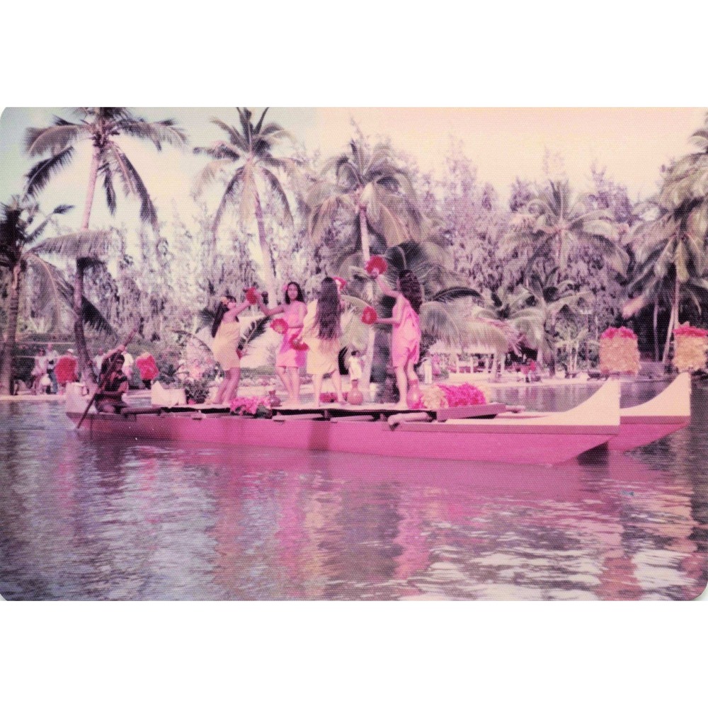 Vintage 1970s Polynesian Cultural Center Hawaii Canoe Pageant Photo Lot of 16 - Picture 15 of 16